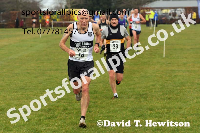 Mens 35 to 64 2023 NEMAA Cross Country, Croft Circuit, North Yorkshire. Photo: David T. Hewitson/Sports for All Pics